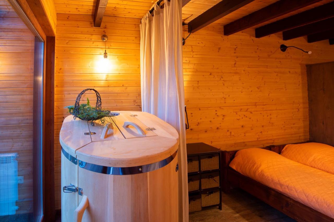 Pinus Villas Lodge With Private Jacuzzi & Phyto-Sauna Retreat Zheleznitsa Zewnętrze zdjęcie