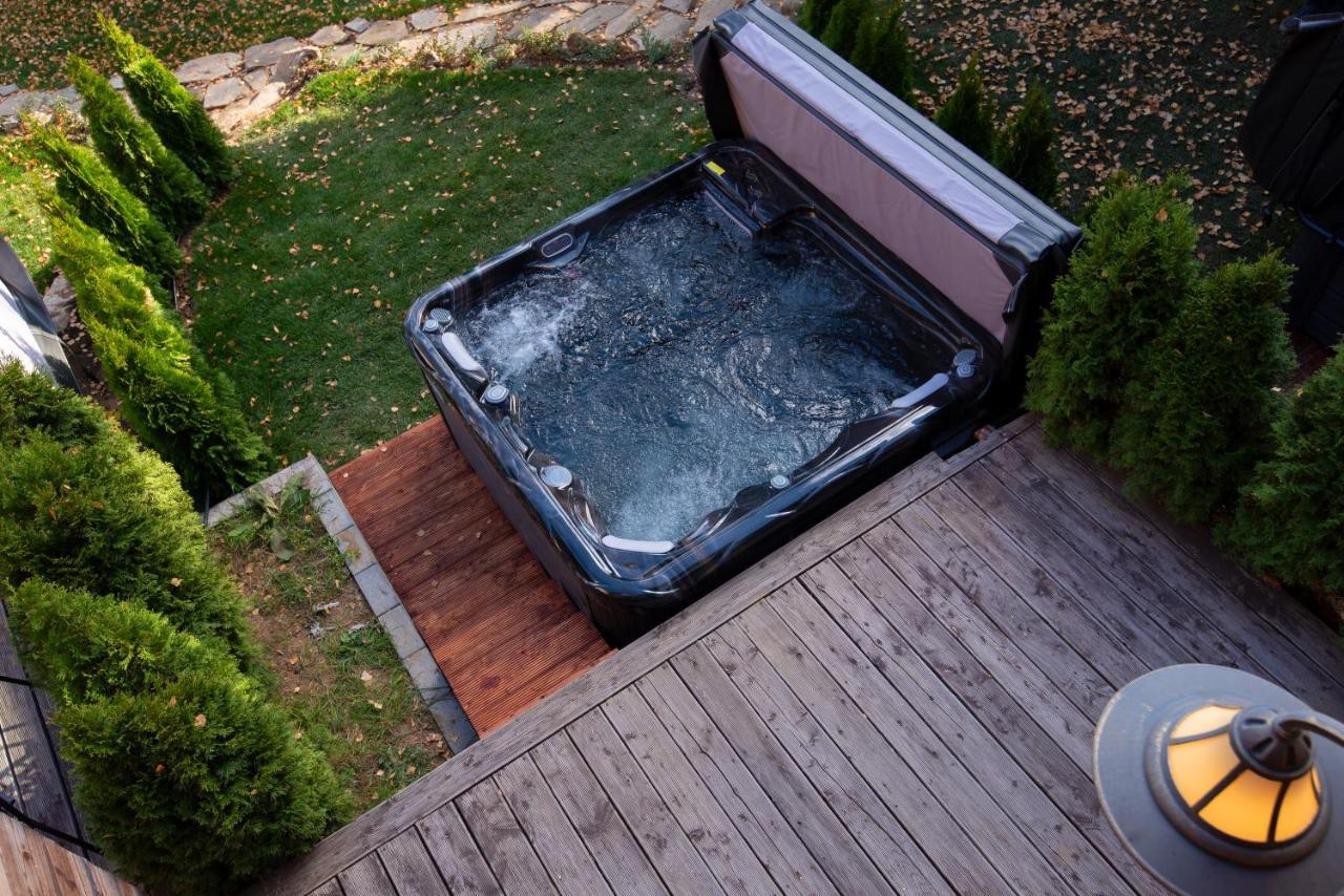 Pinus Villas Lodge With Private Jacuzzi & Phyto-Sauna Retreat Zheleznitsa Zewnętrze zdjęcie
