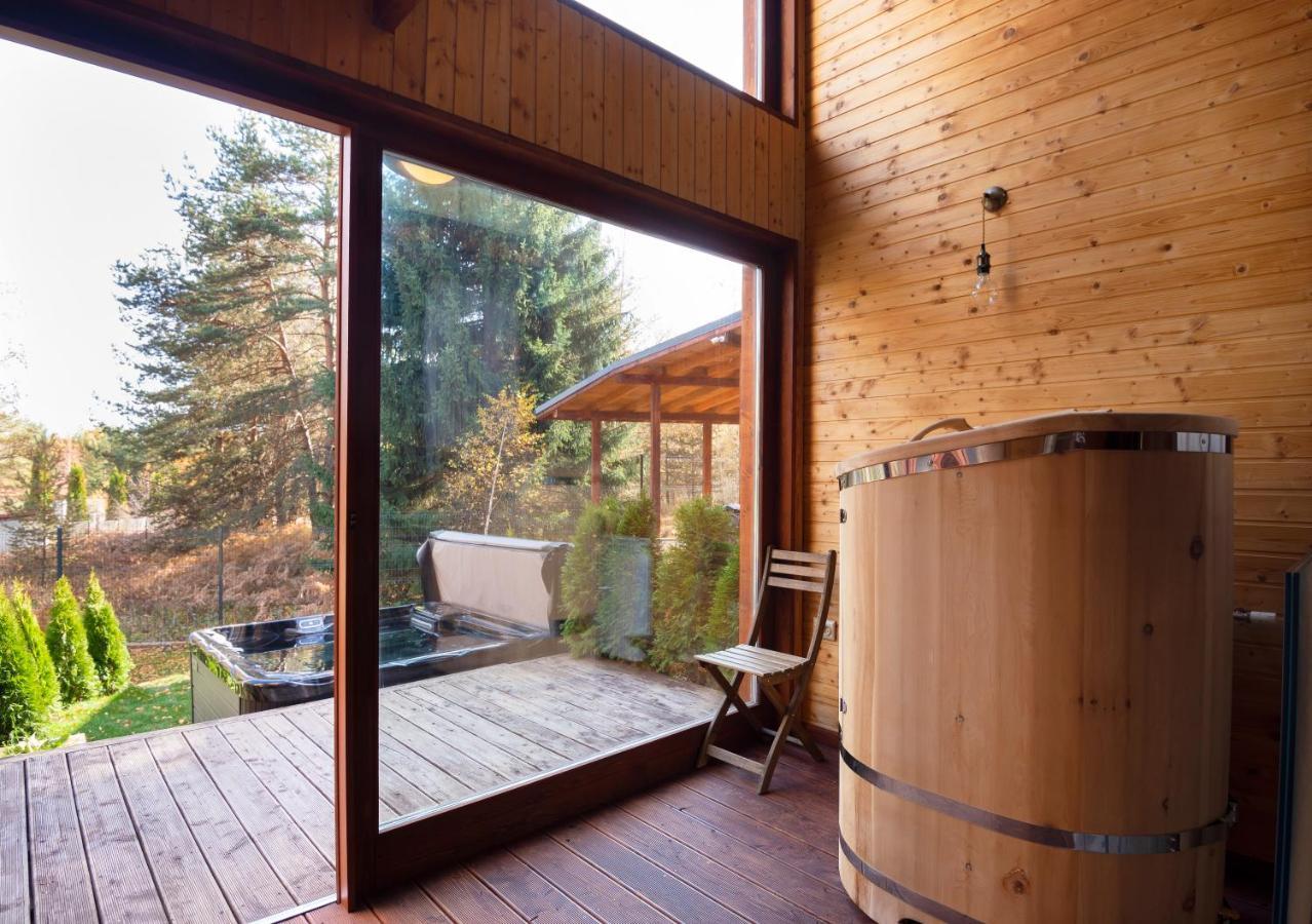 Pinus Villas Lodge With Private Jacuzzi & Phyto-Sauna Retreat Zheleznitsa Zewnętrze zdjęcie