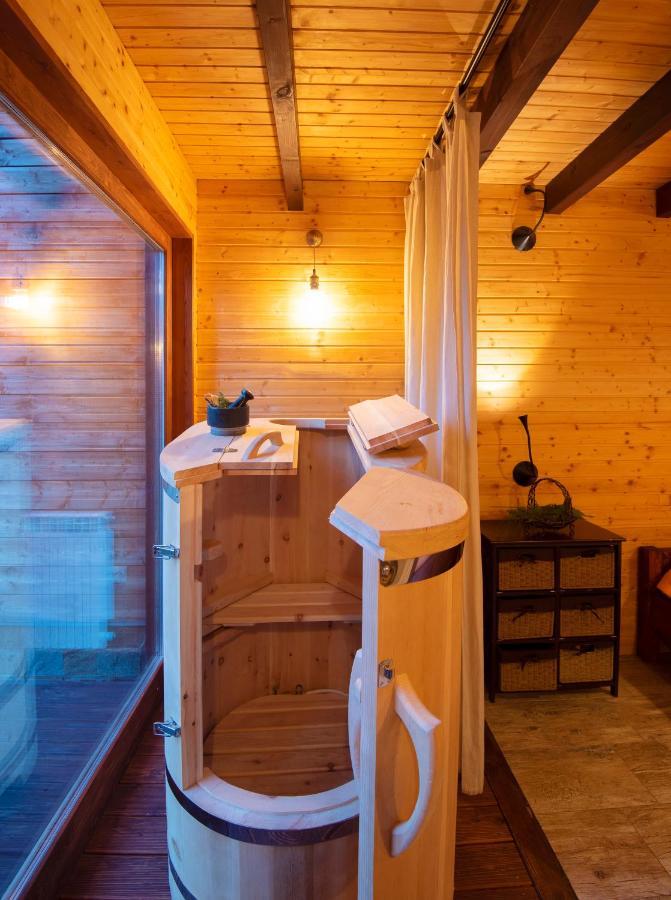 Pinus Villas Lodge With Private Jacuzzi & Phyto-Sauna Retreat Zheleznitsa Zewnętrze zdjęcie