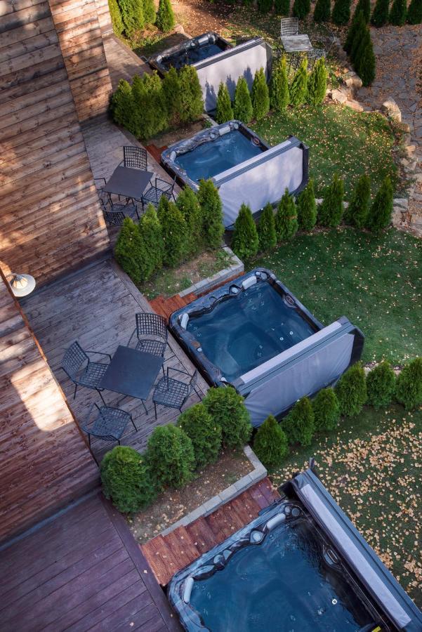 Pinus Villas Lodge With Private Jacuzzi & Phyto-Sauna Retreat Zheleznitsa Zewnętrze zdjęcie