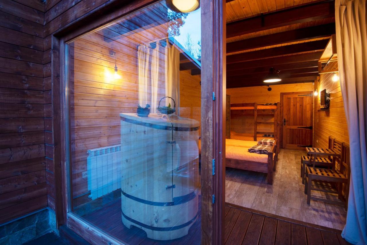 Pinus Villas Lodge With Private Jacuzzi & Phyto-Sauna Retreat Zheleznitsa Zewnętrze zdjęcie