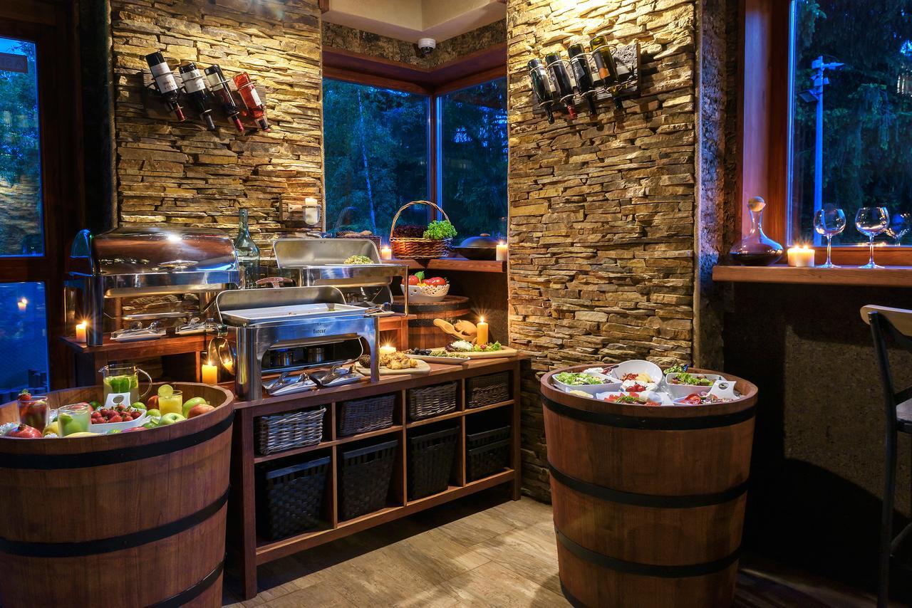 Pinus Villas Lodge With Private Jacuzzi & Phyto-Sauna Retreat Zheleznitsa Zewnętrze zdjęcie